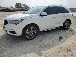 Salvage cars for sale at Haslet, TX auction: 2018 Acura MDX Advance