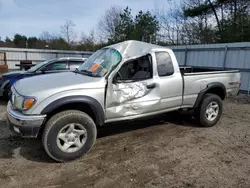 Salvage trucks for sale at Lyman, ME auction: 2004 Toyota Tacoma Xtracab