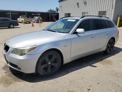 Salvage cars for sale from Copart Fresno, CA: 2006 BMW 530 XIT