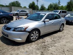Salvage cars for sale at Midway, FL auction: 2009 Honda Accord EXL