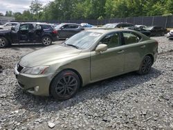 Salvage cars for sale from Copart Waldorf, MD: 2007 Lexus IS 250