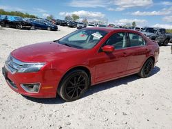 Salvage cars for sale at West Warren, MA auction: 2012 Ford Fusion SEL