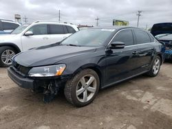 Salvage cars for sale at Chicago Heights, IL auction: 2014 Volkswagen Passat SE