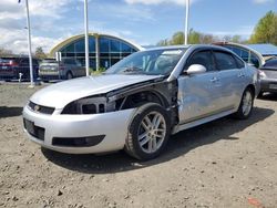 Salvage cars for sale from Copart East Granby, CT: 2012 Chevrolet Impala LTZ