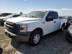 Salvage trucks for sale at Sacramento, CA auction: 2017 Ford F150 Super Cab
