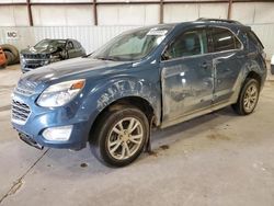 Salvage cars for sale at Lansing, MI auction: 2016 Chevrolet Equinox LT