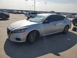 Salvage cars for sale at Wilmer, TX auction: 2021 Nissan Altima SR