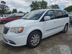 Salvage cars for sale at Hampton, VA auction: 2014 Chrysler Town & Country Touring