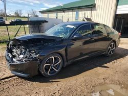 Salvage cars for sale at Kincheloe, MI auction: 2022 Honda Accord Sport