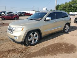 Salvage cars for sale at Oklahoma City, OK auction: 2011 Jeep Grand Cherokee Overland