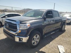 Toyota Tundra Crewmax sr5 salvage cars for sale: 2015 Toyota Tundra Crewmax SR5