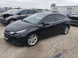 Salvage cars for sale from Copart Kansas City, KS: 2019 Chevrolet Cruze