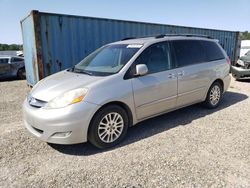 Salvage cars for sale from Copart Anderson, CA: 2008 Toyota Sienna XLE