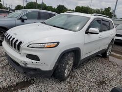 Vehiculos salvage en venta de Copart Columbus, OH: 2017 Jeep Cherokee Latitude