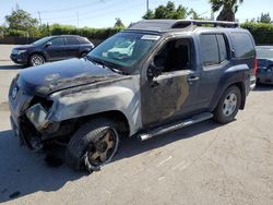 Burn Engine Cars for sale at auction: 2008 Nissan Xterra OFF Road
