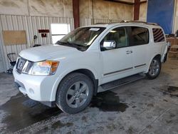 Salvage cars for sale from Copart Helena, MT: 2013 Nissan Armada Platinum