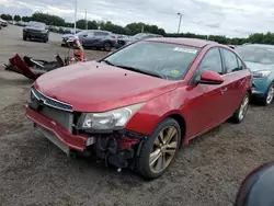 Salvage cars for sale at East Granby, CT auction: 2011 Chevrolet Cruze LTZ