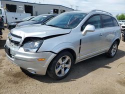 Salvage cars for sale from Copart Elgin, IL: 2015 Chevrolet Captiva LTZ