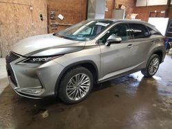 Salvage cars for sale at Ebensburg, PA auction: 2021 Lexus RX 350