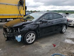 Salvage cars for sale from Copart Cahokia Heights, IL: 2017 Chevrolet Cruze LT