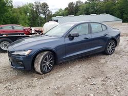 Salvage cars for sale at West Warren, MA auction: 2022 Volvo S60 B5 Momentum