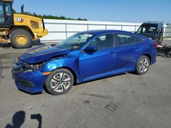 Honda Civic LX Vehiculos salvage en venta: 2016 Honda Civic LX