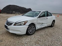 Salvage cars for sale at Temple, TX auction: 2012 Honda Accord EX