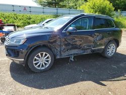 Volkswagen Touareg Sport salvage cars for sale: 2017 Volkswagen Touareg Sport