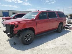 Salvage cars for sale at Haslet, TX auction: 2015 Chevrolet Suburban C1500 LT