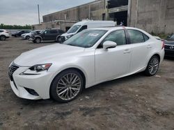 Salvage cars for sale from Copart Fredericksburg, VA: 2016 Lexus IS 300