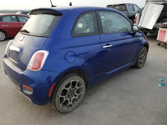 2012 Fiat 500 Sport