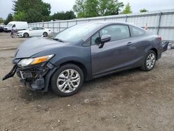 Salvage cars for sale at Finksburg, MD auction: 2015 Honda Civic LX