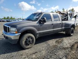 Salvage trucks for sale at Eugene, OR auction: 2003 Ford F350 Super Duty