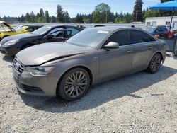 Salvage cars for sale at Graham, WA auction: 2012 Audi A6 Premium Plus