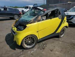 Salvage cars for sale at Fredericksburg, VA auction: 2010 Smart Fortwo Pure