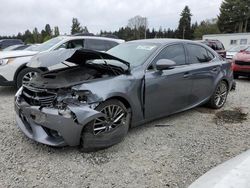 Salvage cars for sale from Copart Graham, WA: 2015 Lexus IS 250