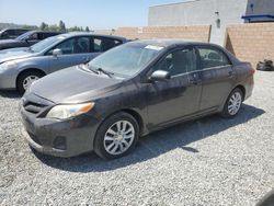 Salvage cars for sale at Mentone, CA auction: 2013 Toyota Corolla Base