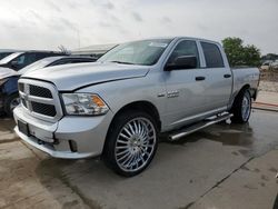 Salvage cars for sale at Grand Prairie, TX auction: 2014 Dodge RAM 1500 ST