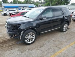 Salvage cars for sale at Wichita, KS auction: 2019 Ford Explorer XLT