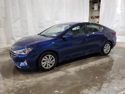 Salvage cars for sale from Copart Leroy, NY: 2020 Hyundai Elantra SE