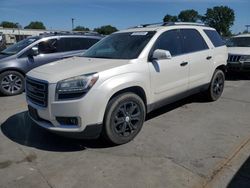 Salvage cars for sale at Sacramento, CA auction: 2015 GMC Acadia SLT-1