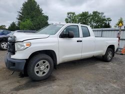 Toyota Tundra Double cab sr/sr5 salvage cars for sale: 2017 Toyota Tundra Double Cab SR/SR5