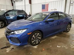 Salvage cars for sale at Franklin, WI auction: 2018 Honda Civic LX