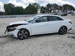 Salvage cars for sale at Loganville, GA auction: 2023 Hyundai Elantra Limited
