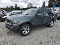 BMW x5 3.0i salvage cars for sale: 2006 BMW X5 3.0I