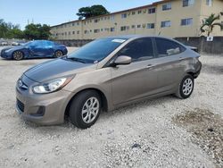 Salvage cars for sale at Opa Locka, FL auction: 2014 Hyundai Accent GLS