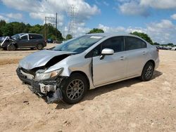 Salvage cars for sale at China Grove, NC auction: 2015 Honda Civic LX