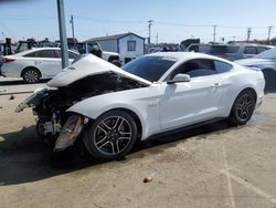 Salvage cars for sale at Los Angeles, CA auction: 2021 Ford Mustang GT