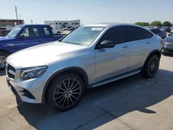 2018 Mercedes-Benz GLC Coupe 300 4matic en venta en Grand Prairie, TX