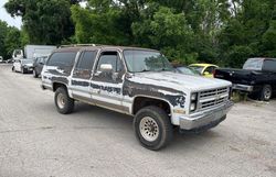 Chevrolet salvage cars for sale: 1988 Chevrolet Suburban V200